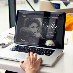 Web Design by Abdul Haseeb for Villa Hair and Body | Design: #13239759