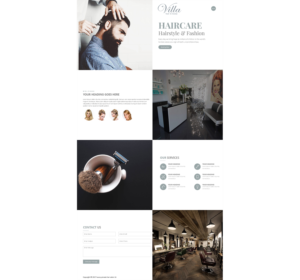 Diseño Web por Daniyal Hossain para Villa Hair and Body | Diseño #13225282