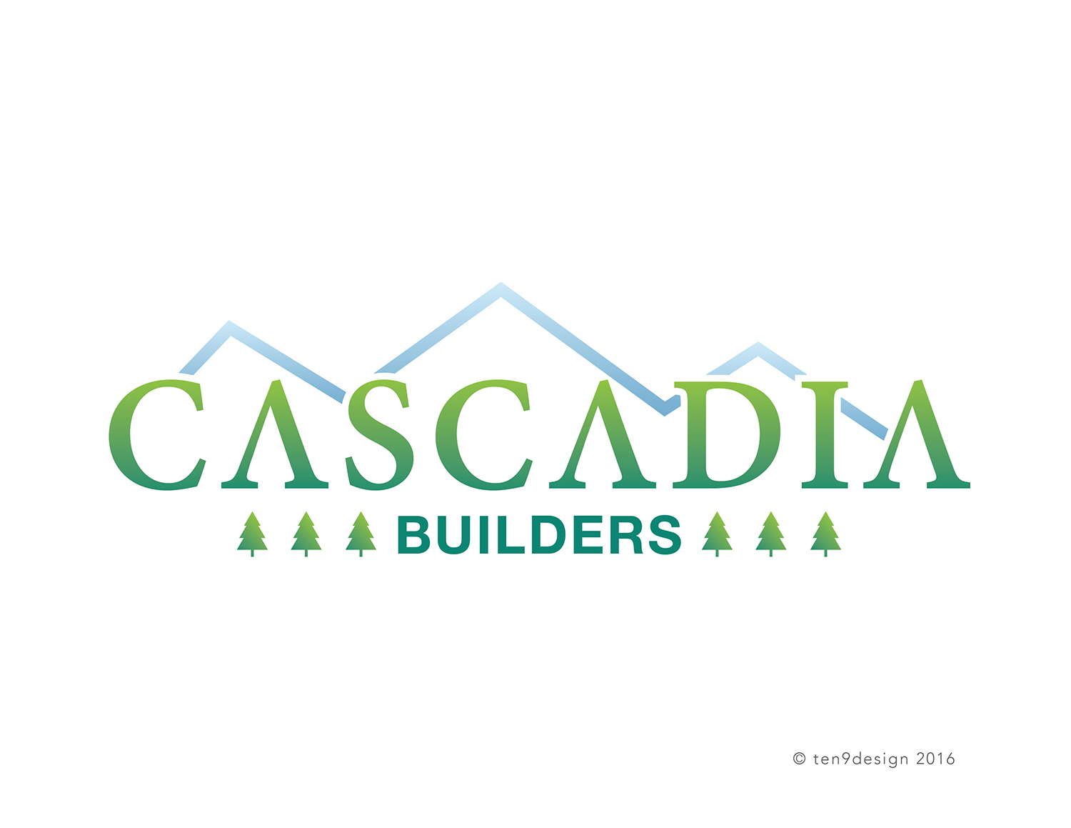 Design de Logo par Ten9Design pour Cascadia Builders | Design #13249478