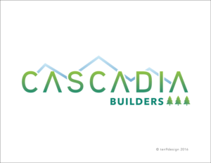 Logo Design by Ten9Design for Cascadia Builders | Design: #13249479