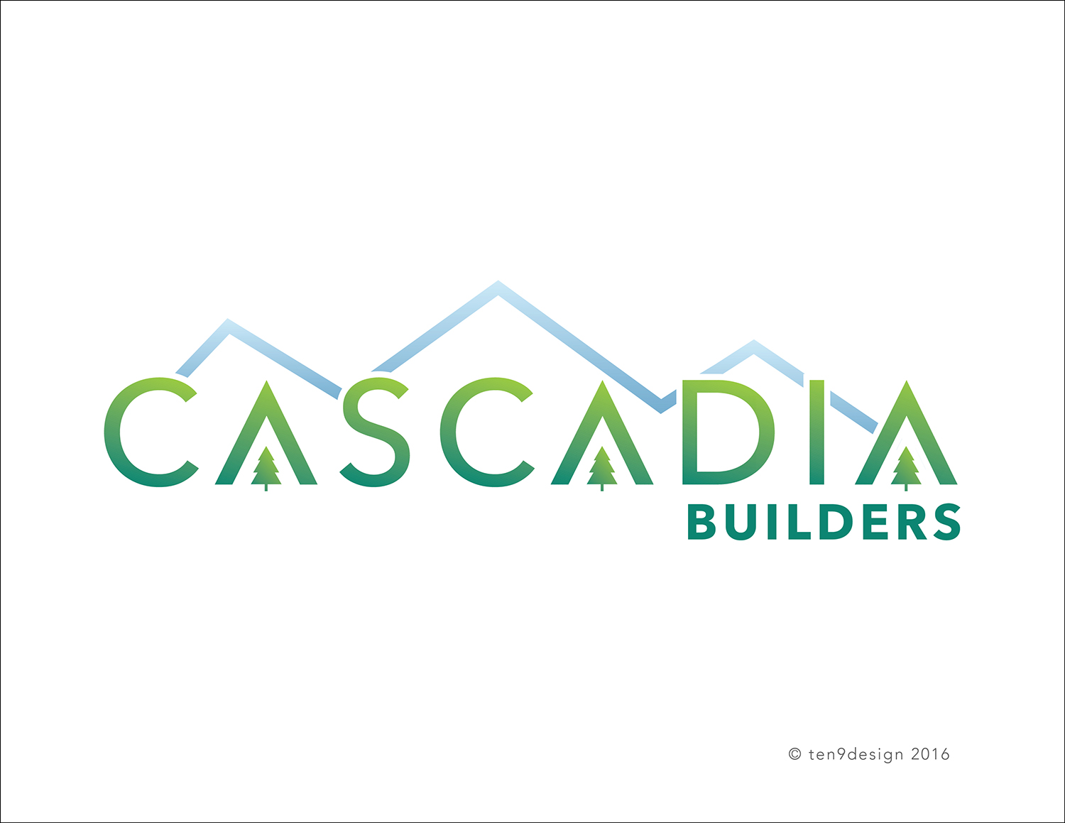 Design de Logo par Ten9Design pour Cascadia Builders | Design #13249480