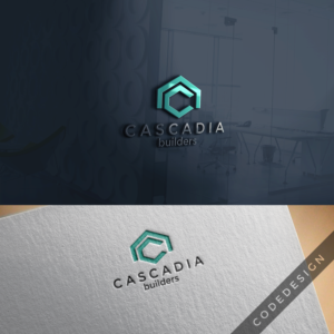 Logo Design by Decos Studio for Cascadia Builders | Design #13238089