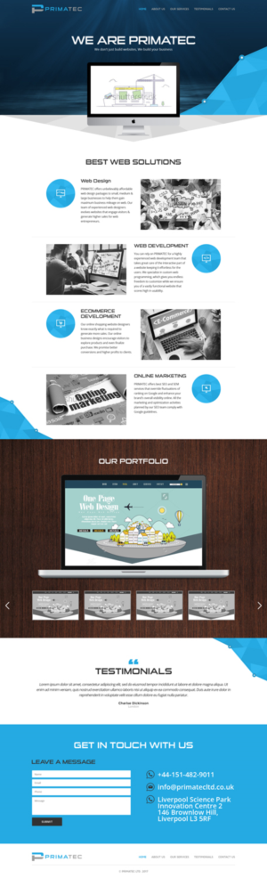 Web Design by Pentarts