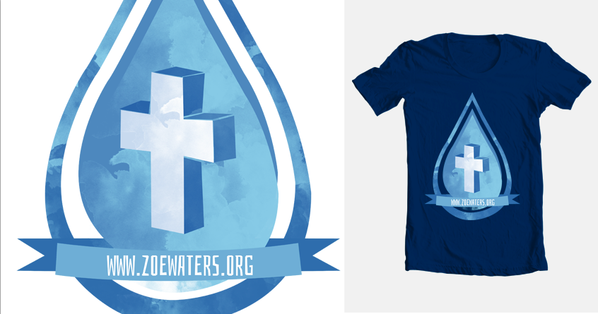 T-shirt Design by yvetteohanian for Zoe Waters | Design #13350378