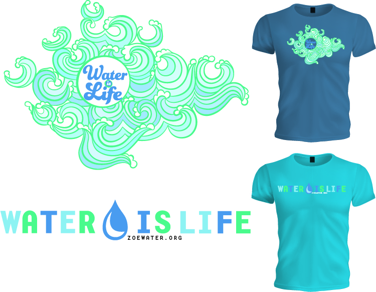 T-shirt Design by jlehman for Zoe Waters | Design #13247462