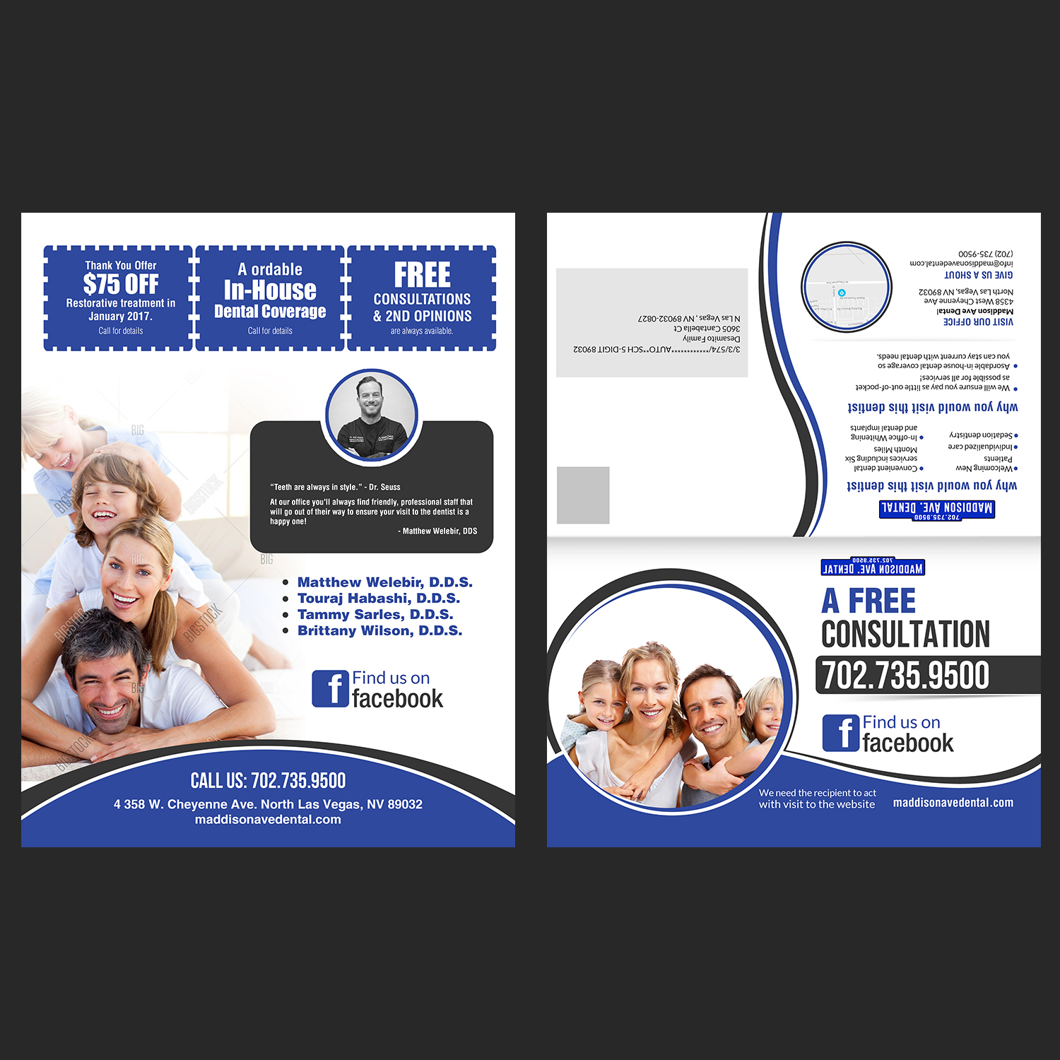Brochure Design by creative.bugs for Millennium Printing and Mailing | Design #13396197