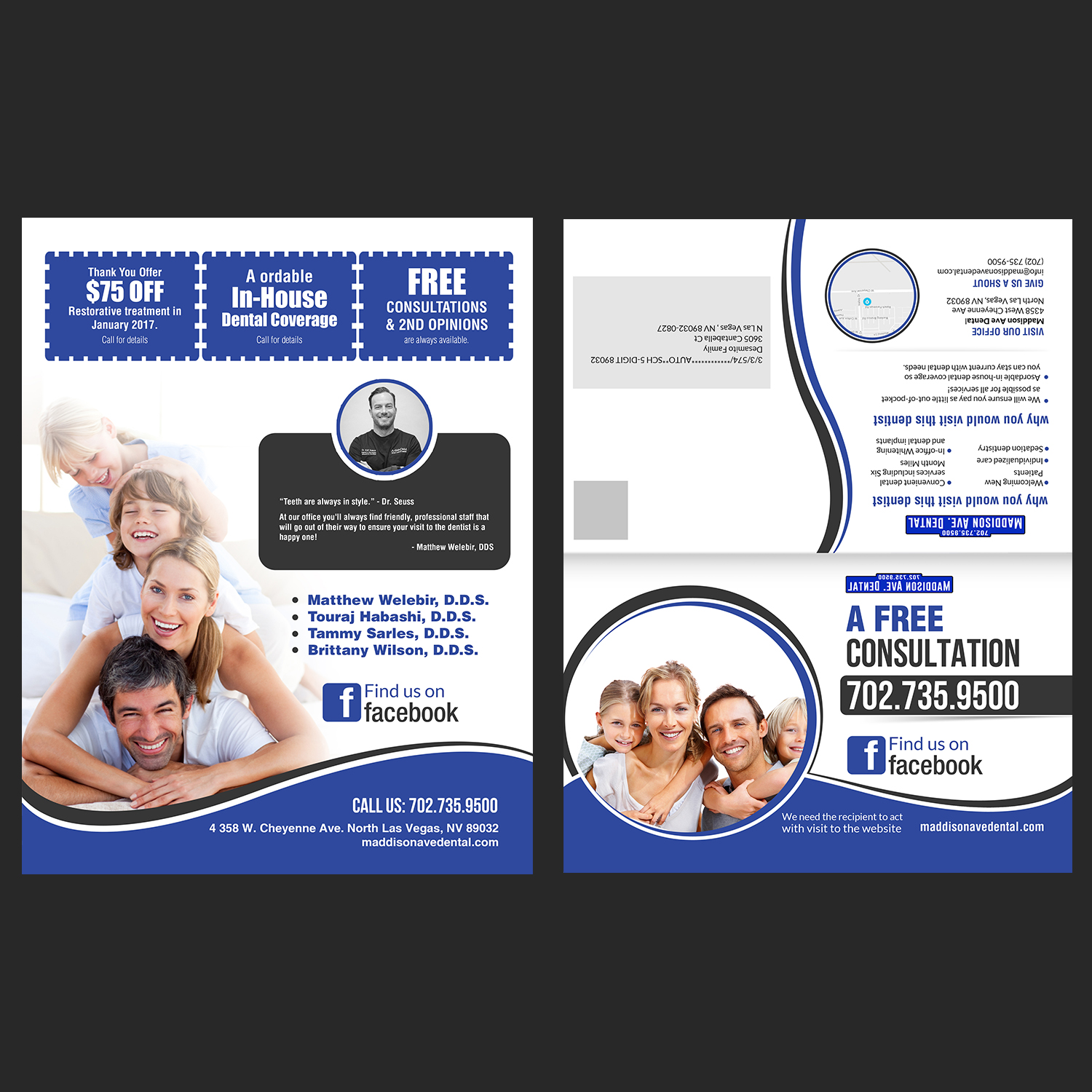 Brochure Design by creative.bugs for Millennium Printing and Mailing | Design #13396219