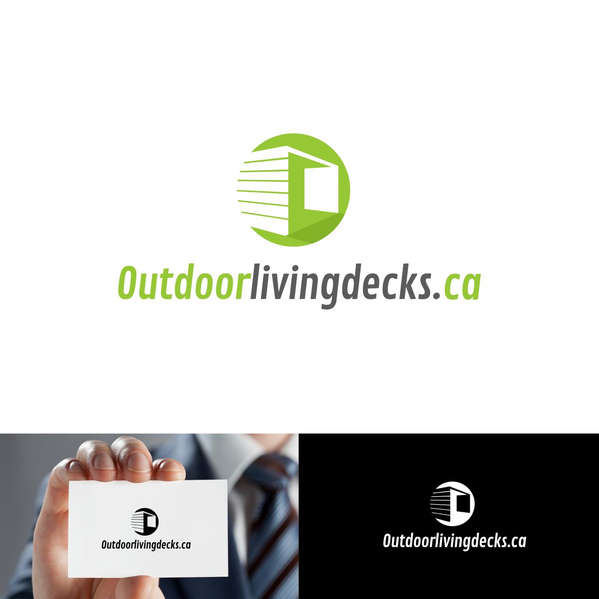 Logo Design by webeezine for Outdoorlivingdecks.ca | Design #13231618