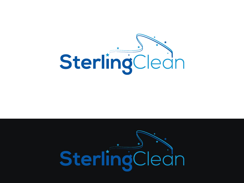 Logo Design by Zeeshan Ali for SterlingClean LLC | Design #13234031