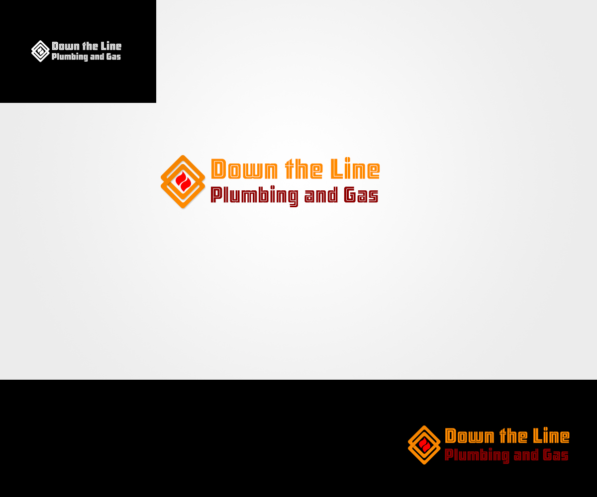 Logo Design by Ashok Kumar for Down the Line Plumbing and Gas | Design #2472531