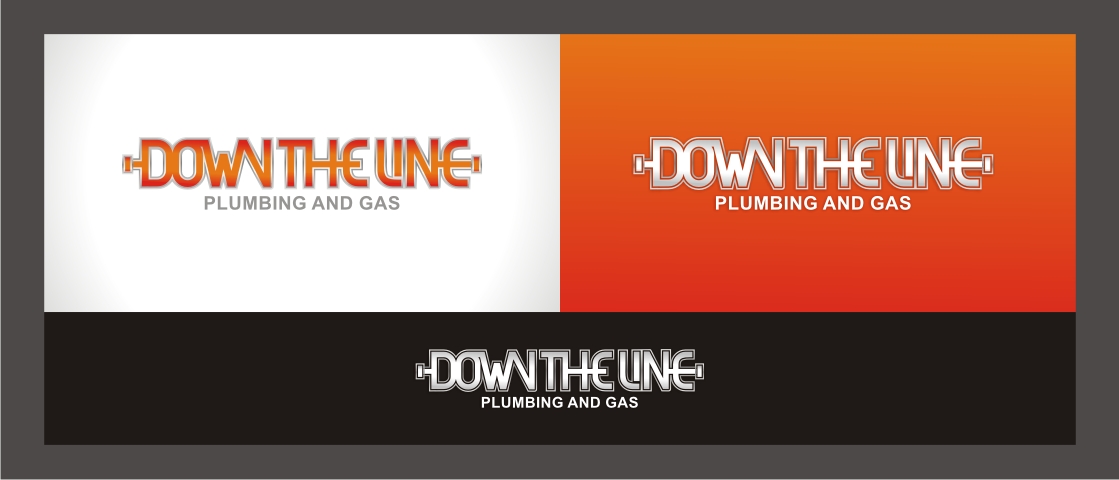 Diseño de Logo por RINIDEH para Down the Line Plumbing and Gas | Diseño #2471260