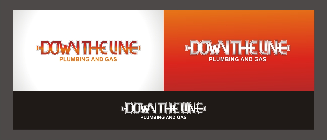 Diseño de Logo por RINIDEH para Down the Line Plumbing and Gas | Diseño #2471350