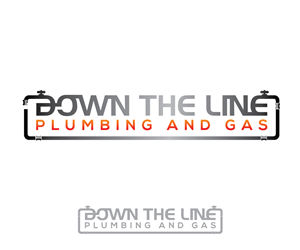 Diseño de Logo por bdstudio para Down the Line Plumbing and Gas | Diseño: #2454280