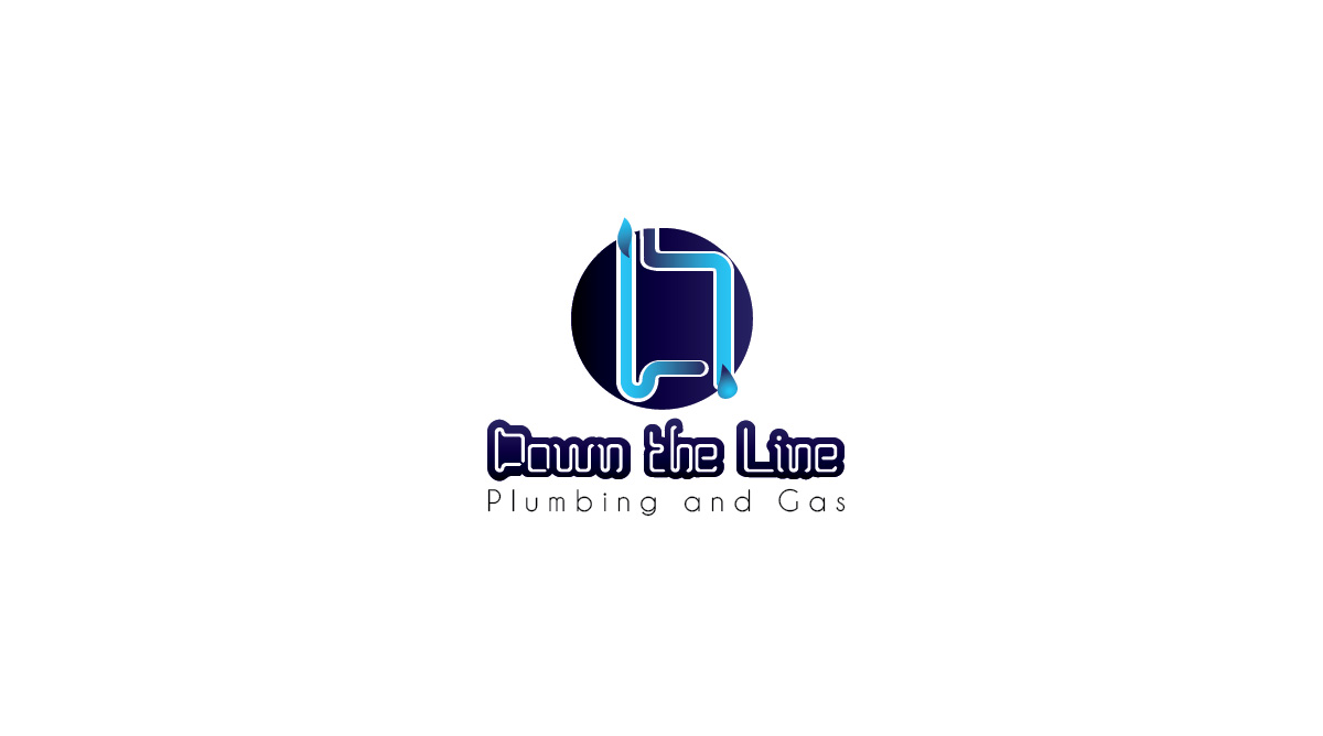 Diseño de Logo por Alexandra para Down the Line Plumbing and Gas | Diseño #2466859
