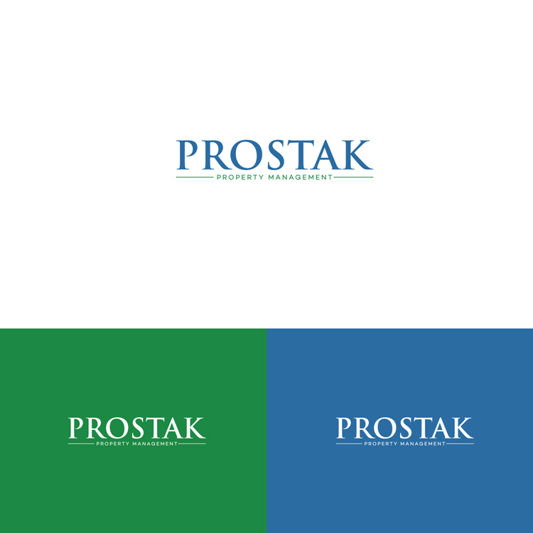 Logo Design by DesignDUO for www.prostakpropertymanagement.com | Design #13246357