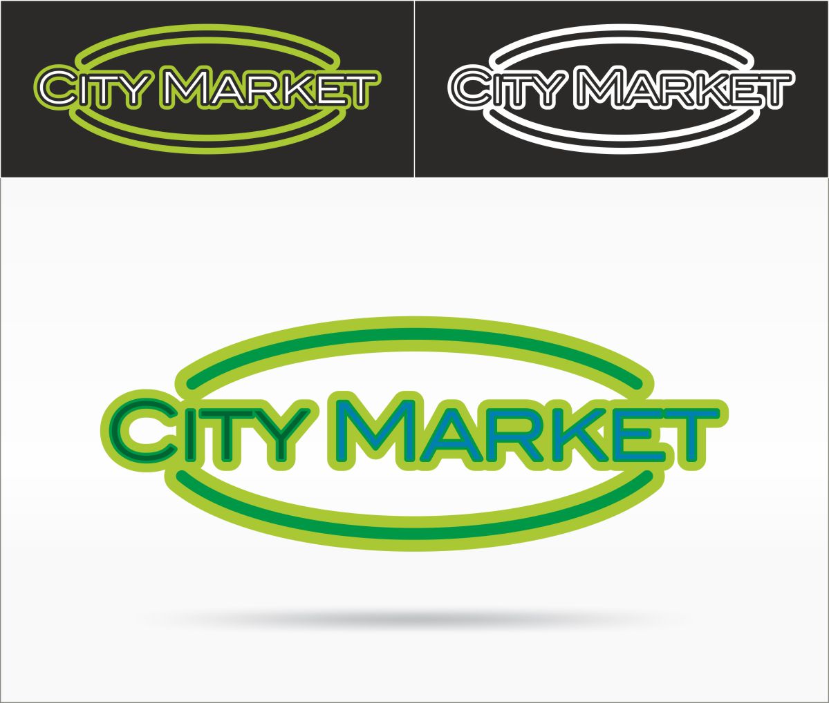 Logo Design by R063rt for City Market | Design #13243728