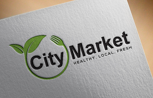 Logo Design by {Backspace} for City Market | Design #13236409