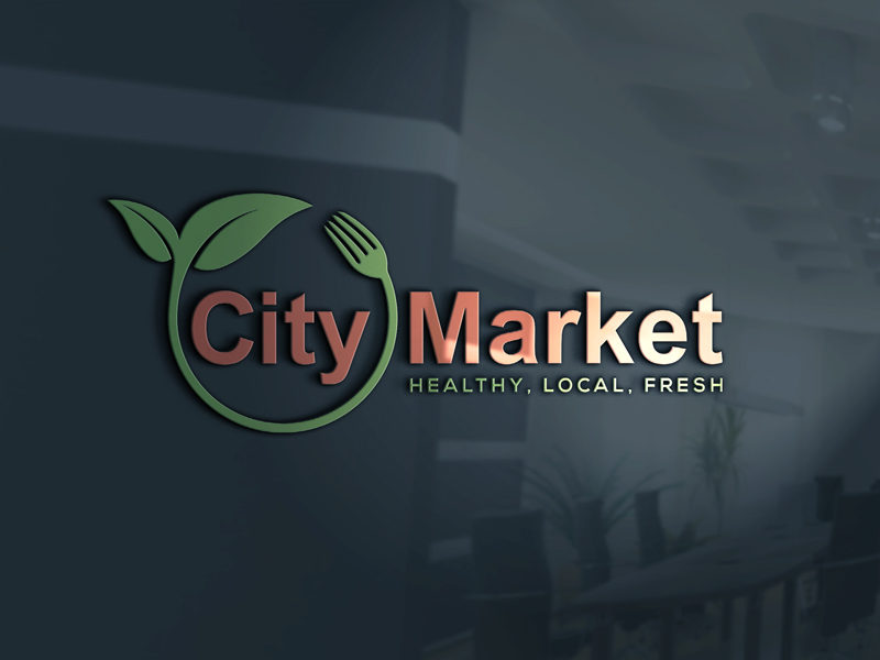 Logo Design by {Backspace} for City Market | Design #13244057