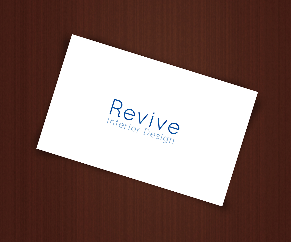 Logo Design by Sankar Aravind for REVIVE - interior design | Design #13250658