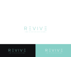 Logo Design by Atec for REVIVE - interior design | Design: #13233721