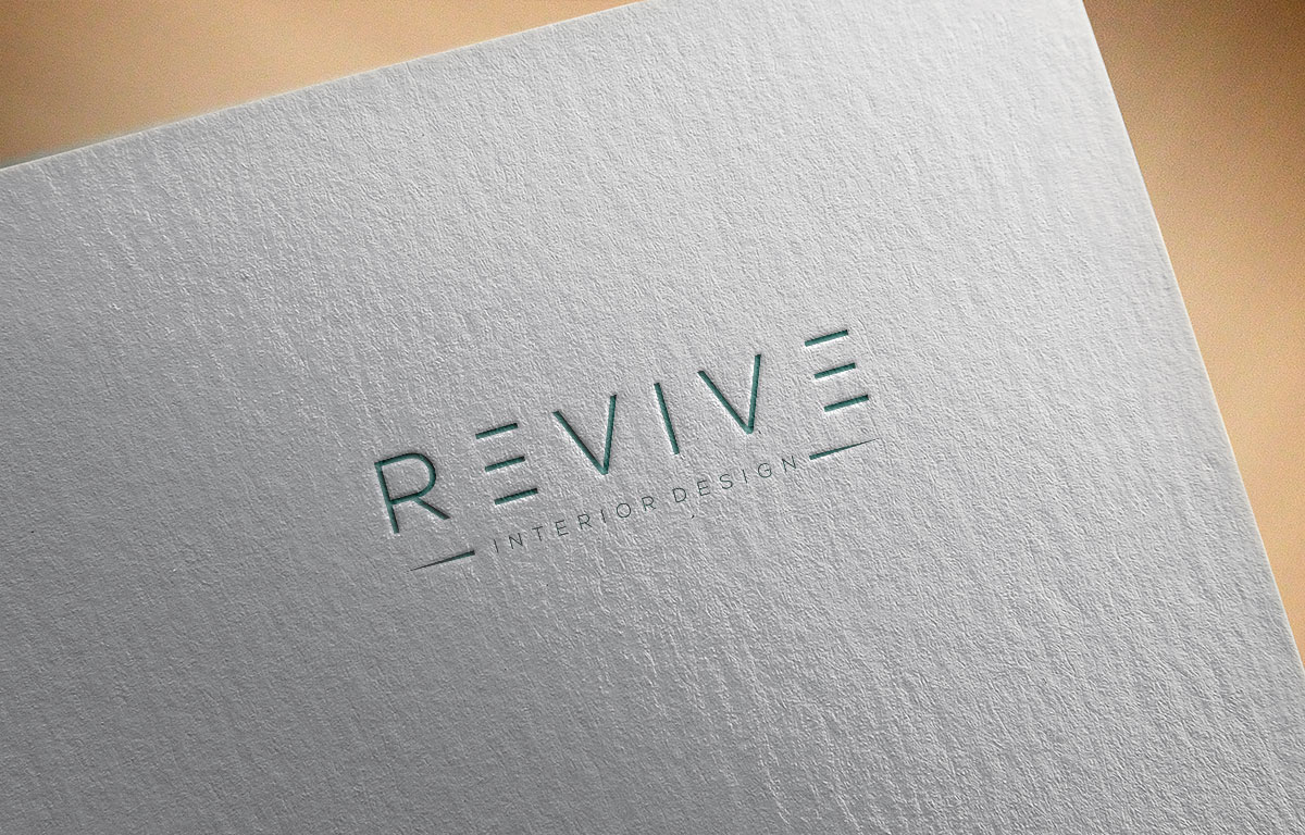 Diseño de Logo por Atec para REVIVE - interior design | Diseño #13233756
