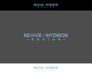 Logo Design by MAWBM for REVIVE - interior design | Design: #13235844