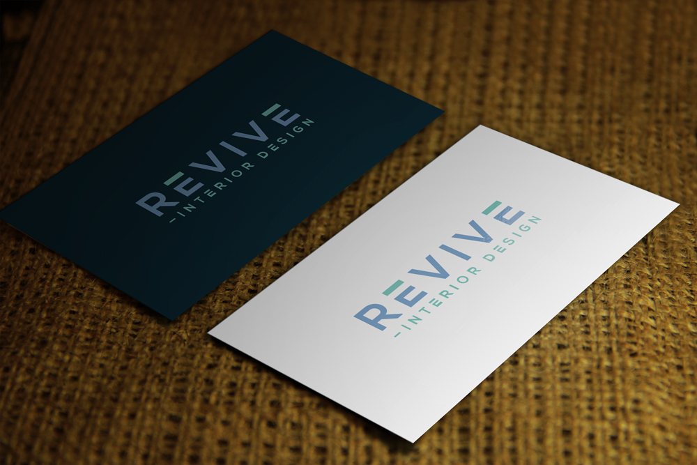 Logo Design by MAWBM for REVIVE - interior design | Design #13248224