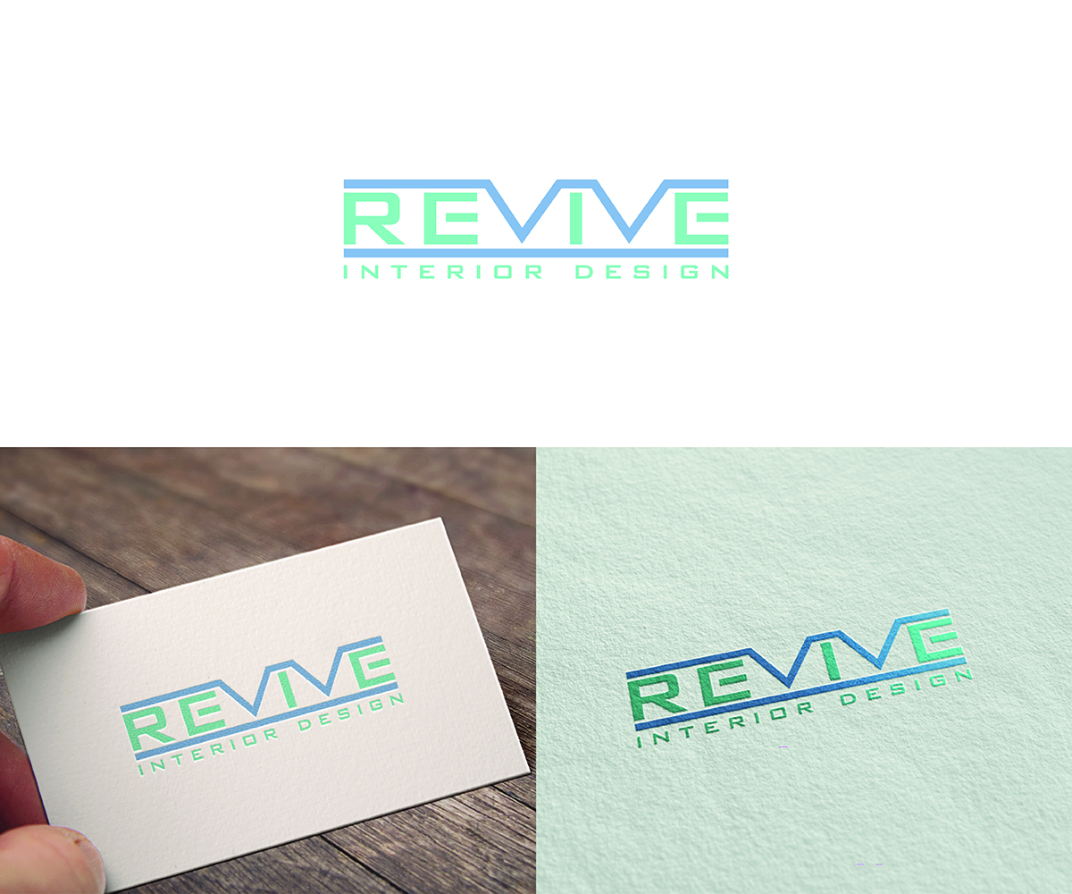 Logo Design by eMARK for REVIVE - interior design | Design #13255614