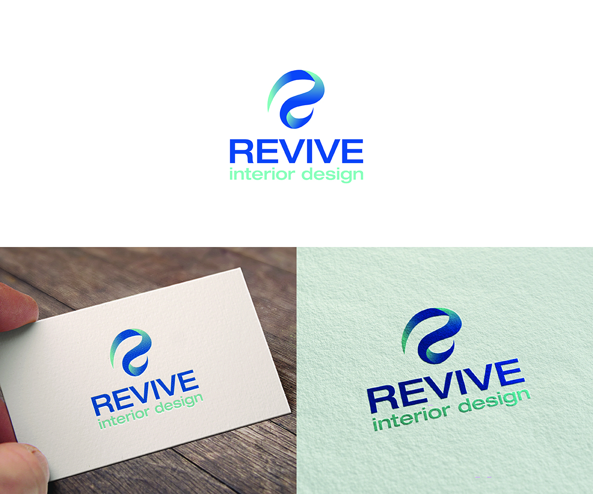 Logo Design by eMARK for REVIVE - interior design | Design #13255615