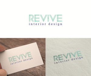 Diseño de Logo por eMARK para REVIVE - interior design | Diseño: #13255648