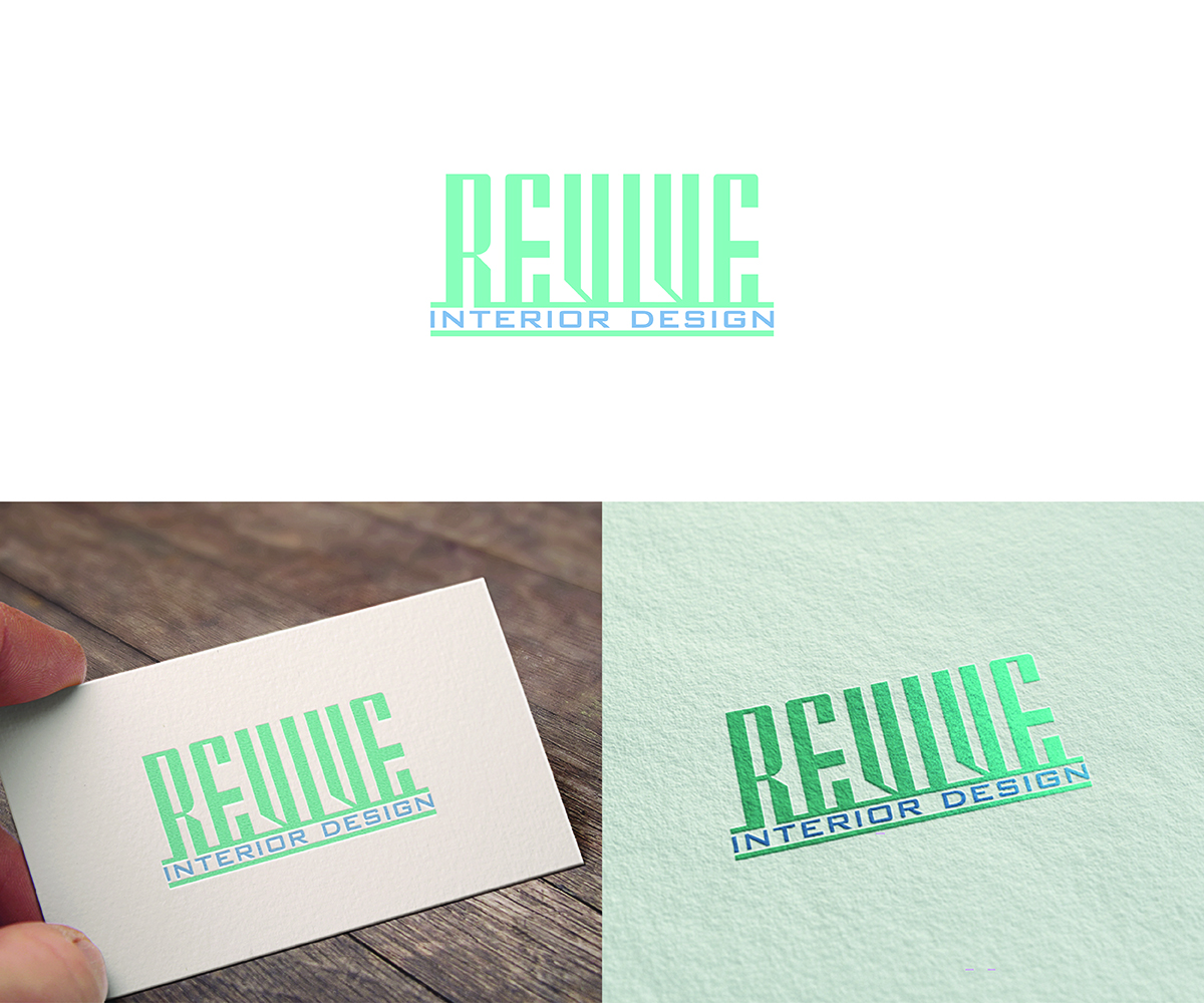 Logo Design by eMARK for REVIVE - interior design | Design #13255653