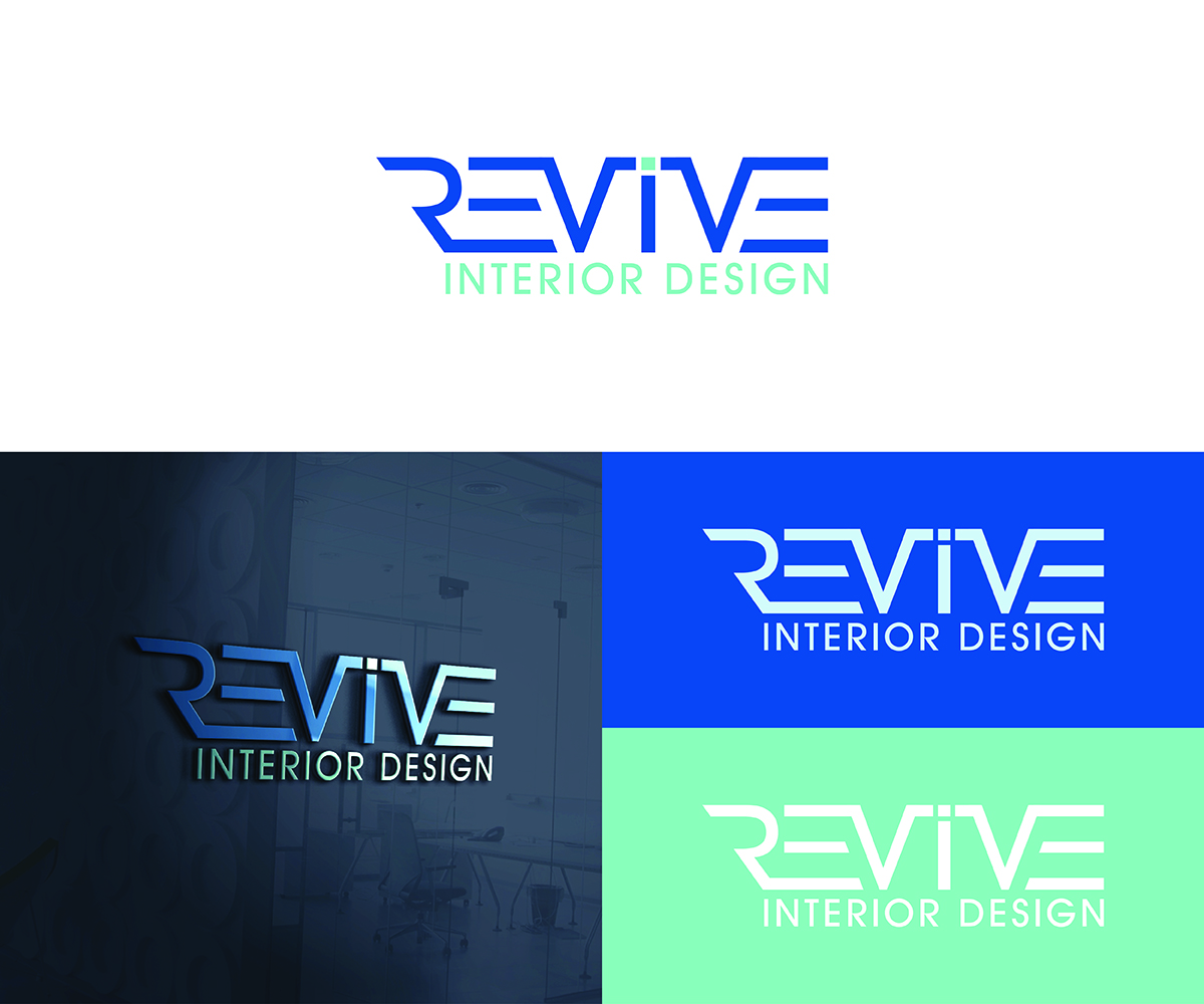 Diseño de Logo por eMARK para REVIVE - interior design | Diseño #13255655