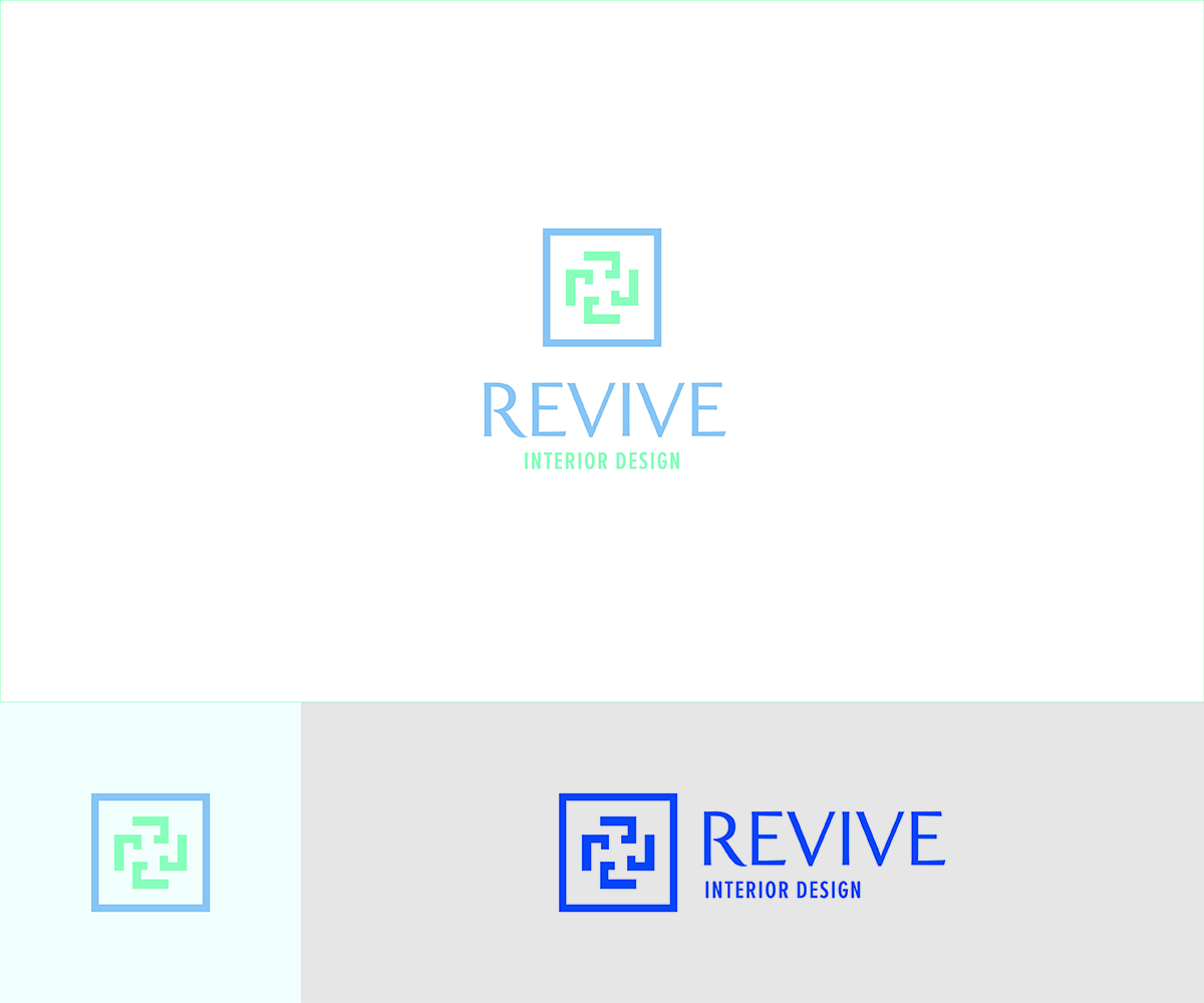 Diseño de Logo por eMARK para REVIVE - interior design | Diseño #13255669