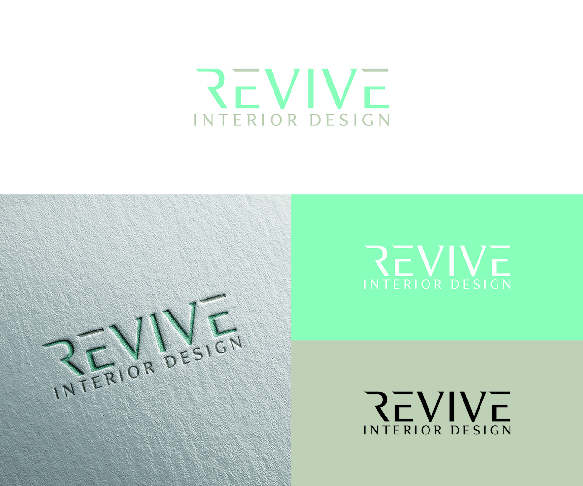 Diseño de Logo por eMARK para REVIVE - interior design | Diseño #13255736