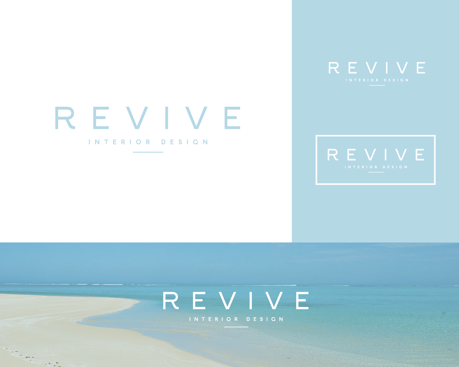 Logo Design by AlexMorisseau for REVIVE - interior design | Design #13233315