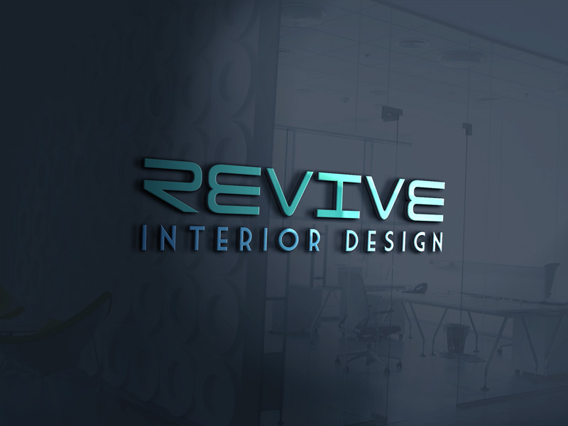 Logo Design by Top king  designer for REVIVE - interior design | Design #13233694