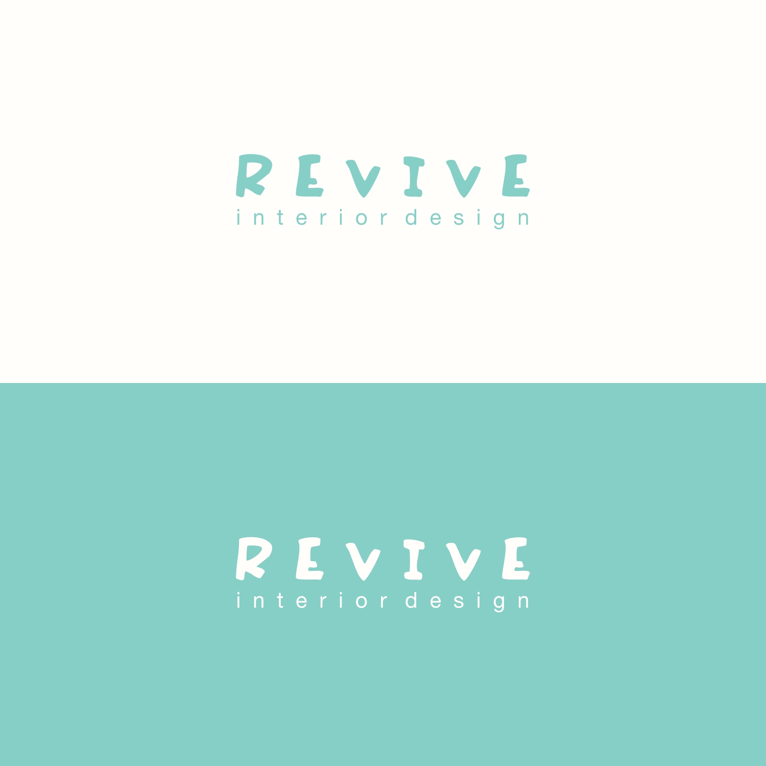 Logo Design by manto.bjb for REVIVE - interior design | Design #13246559