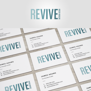 Logo Design by doarnora for REVIVE - interior design | Design: #13238303