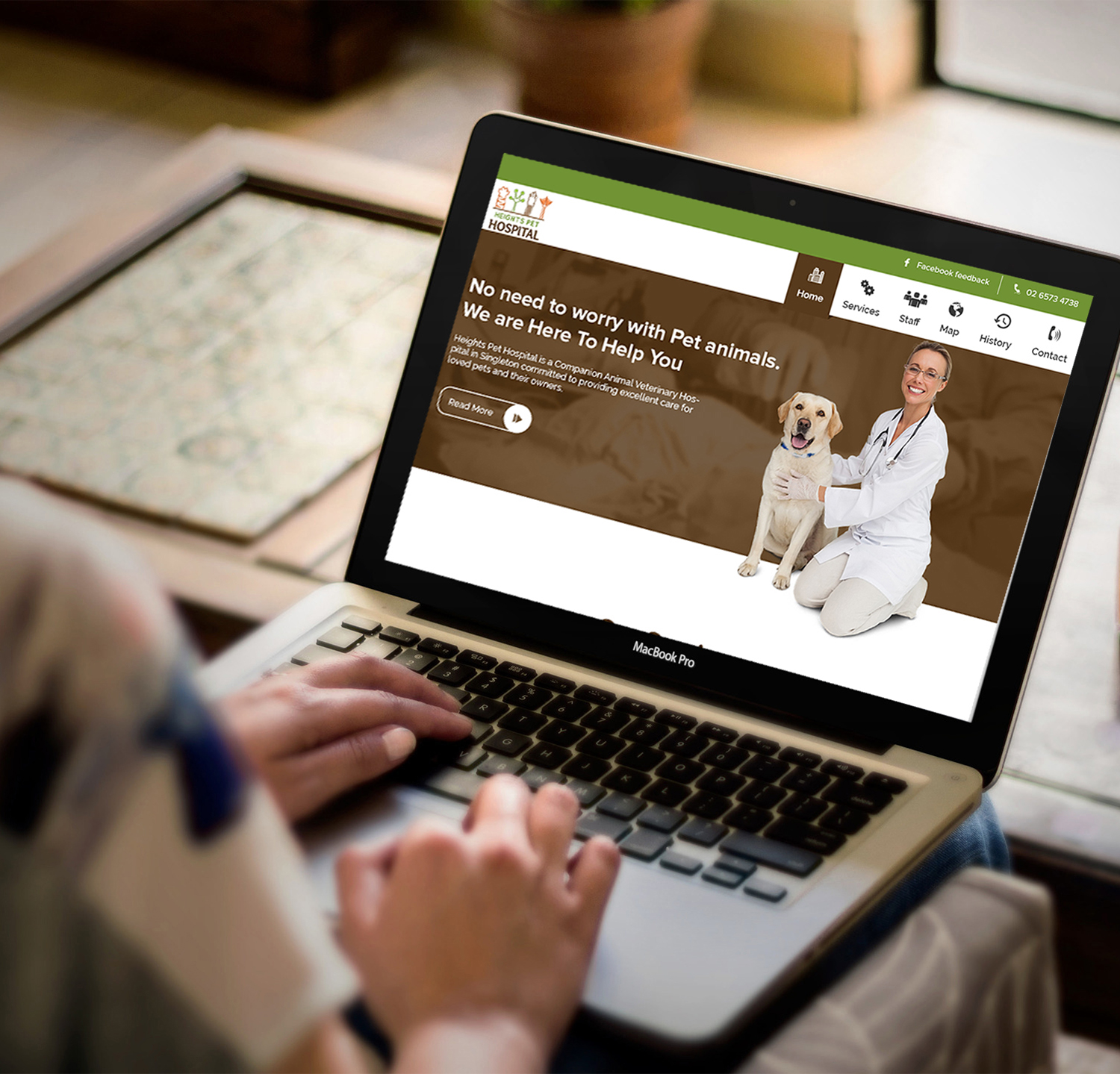 Diseño Web por Abdul Haseeb para Heights Pet Hospital | Diseño #13272540