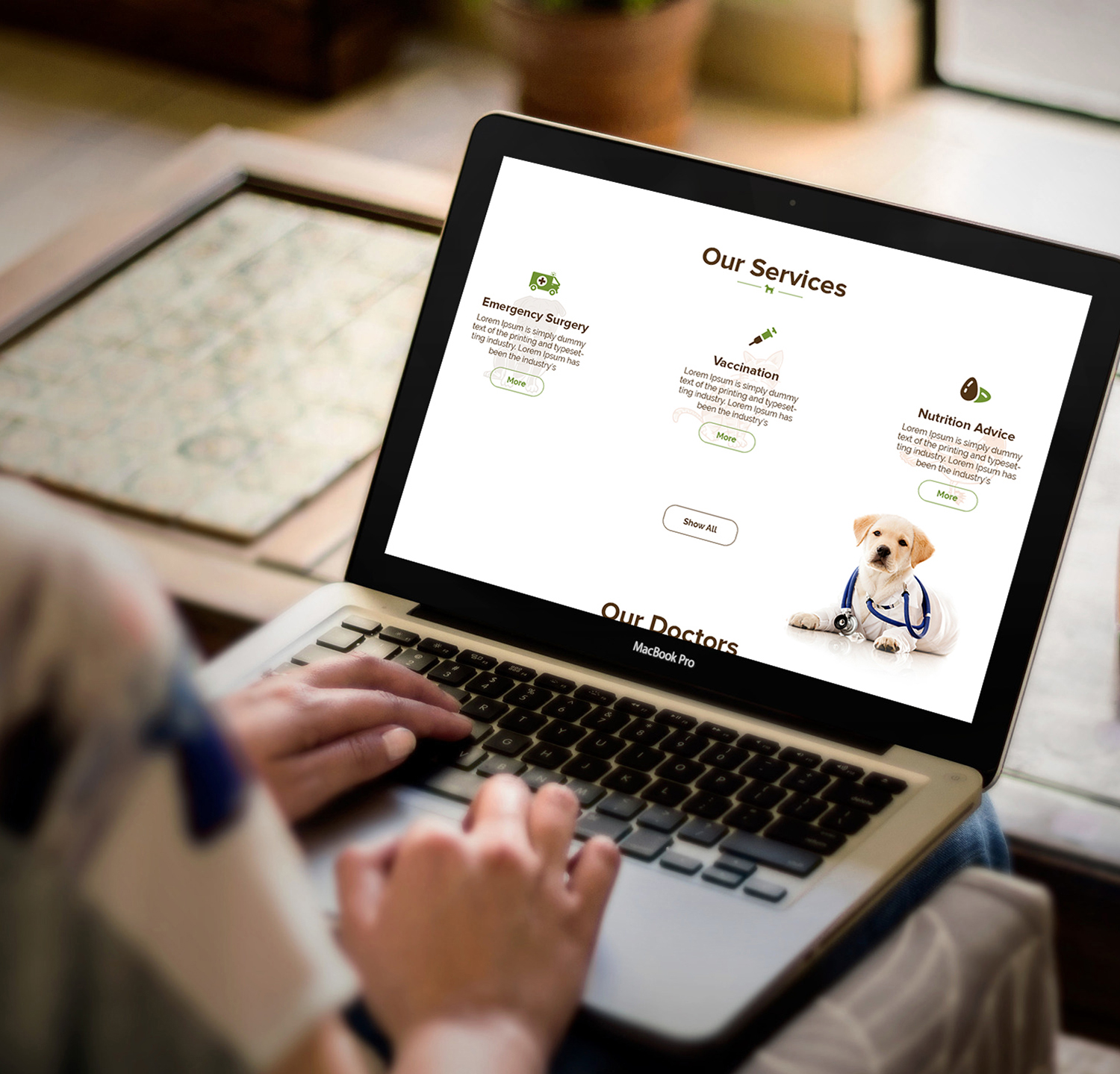 Diseño Web por Abdul Haseeb para Heights Pet Hospital | Diseño #13272542