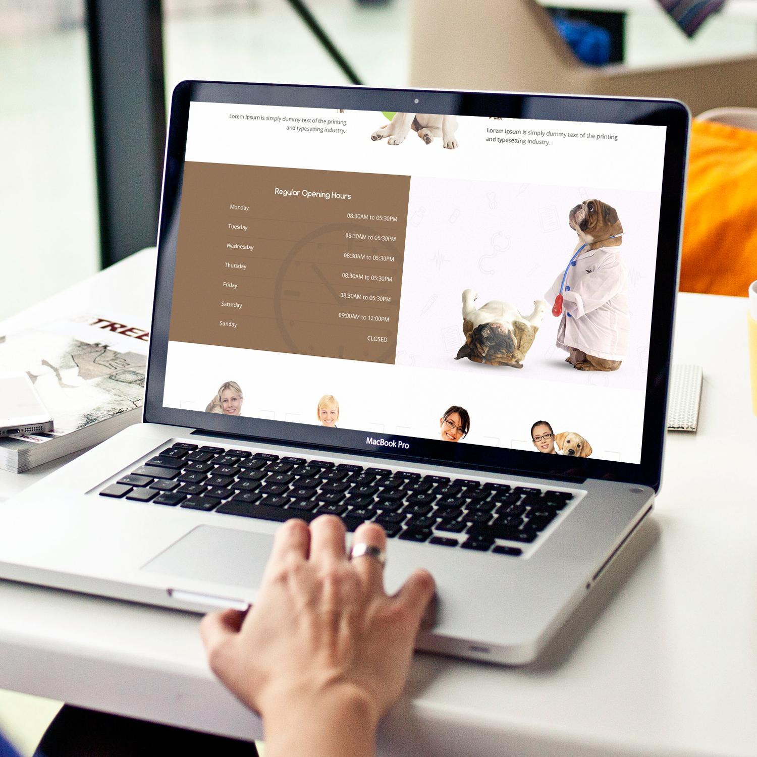 Diseño Web por Abdul Haseeb para Heights Pet Hospital | Diseño #13330628