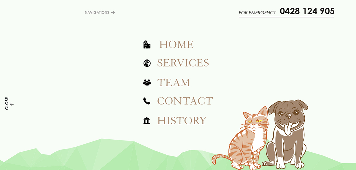 Web Design par tycheweb pour Heights Pet Hospital | Design #13417511