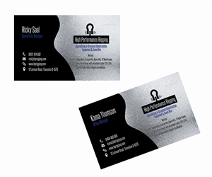 Diseño de Tarjeta de Presentación por  Ladyluck Innovations para High Performance Rigging | Diseño #2471943