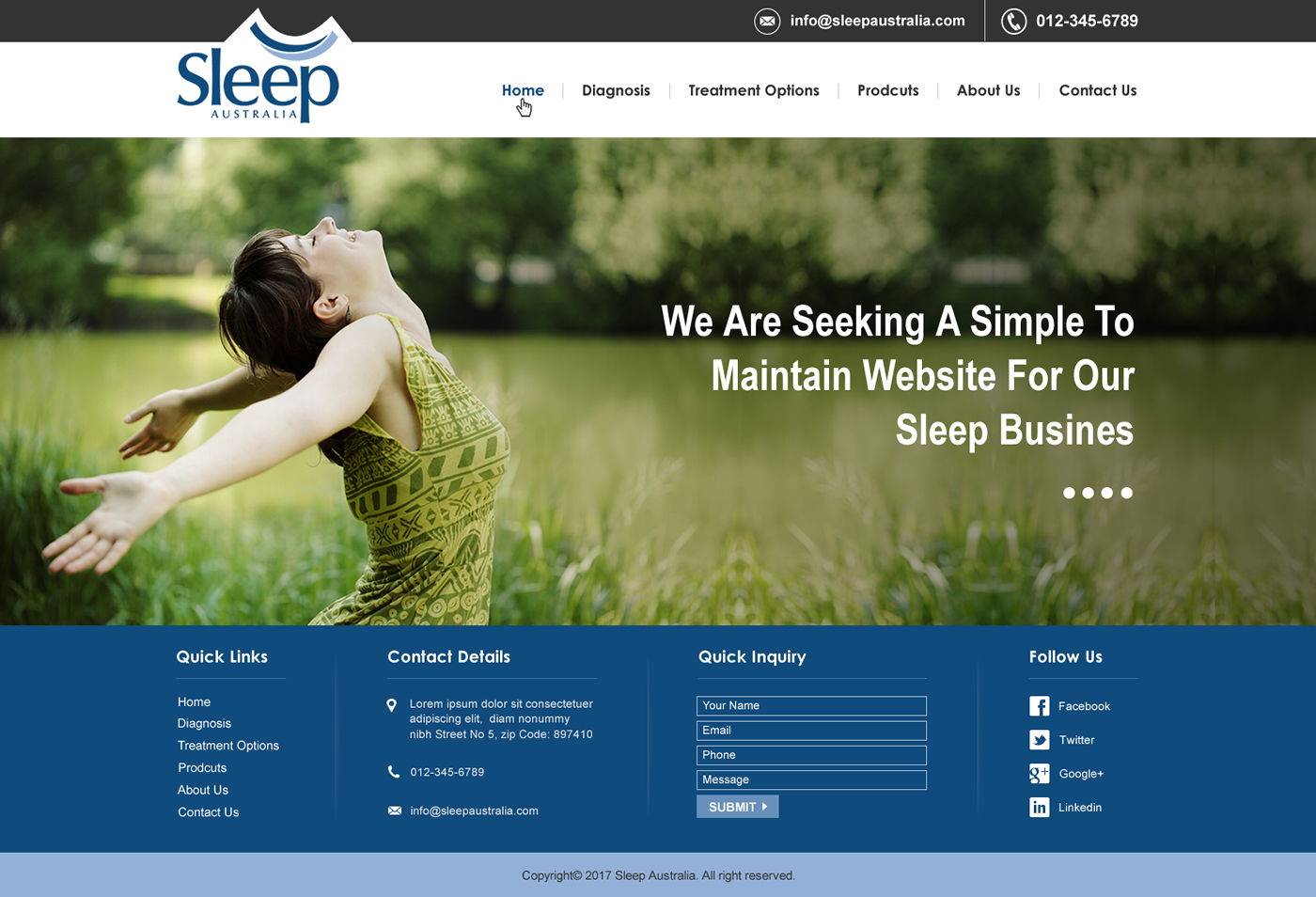 Diseño Web por Infinitive Technology para OSHGroup | Diseño #15231204