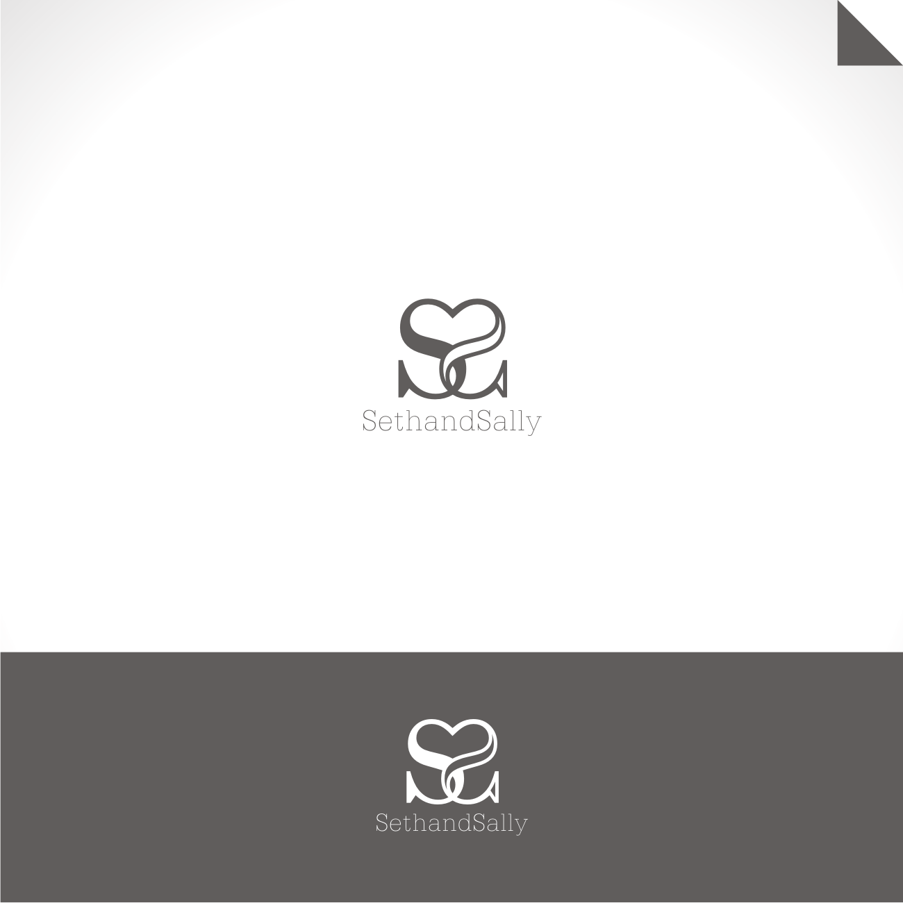 Logo Design by R!CKY for SethandSally.com  | Design #13272119