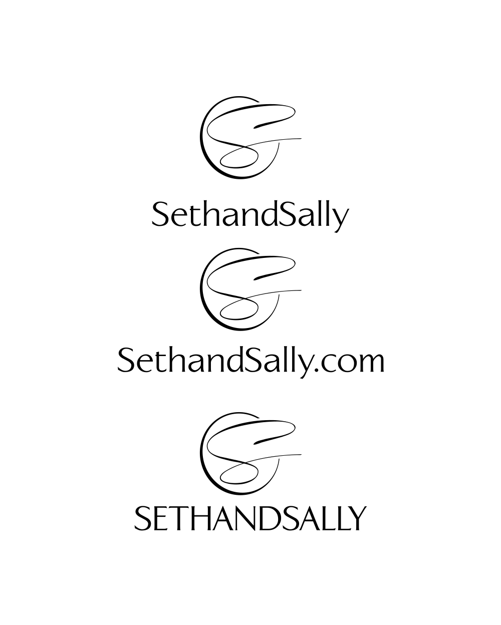 Logo Design by G.D boX for SethandSally.com  | Design: #13438490
