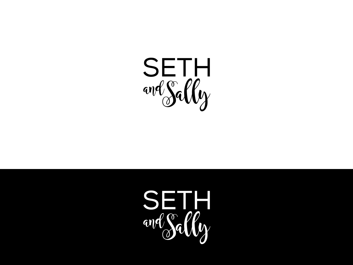 Diseño de Logo por Slant Line Media para SethandSally.com  | Diseño #13253862