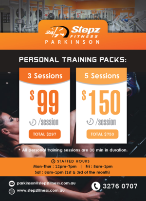 Flyer Design by - SWING - for Stepz Fitness Parkinson | Design: #13293078