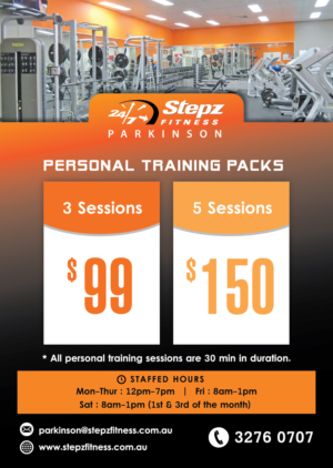 Flyer Design by - SWING - for Stepz Fitness Parkinson | Design: #13320940