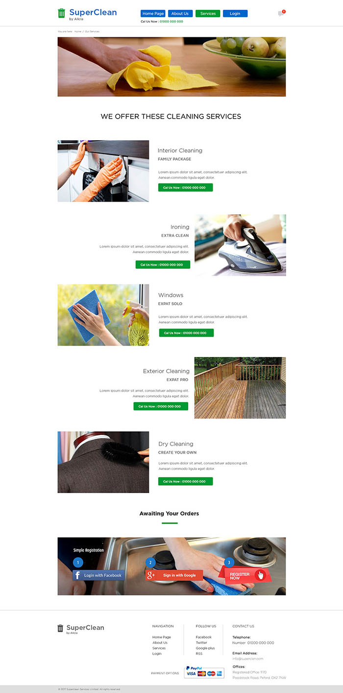 Web Design by Excellent Web Solutions for Washaway ltd | Design #13348346